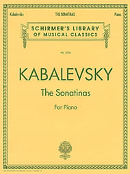 Sonatinas piano sheet music cover